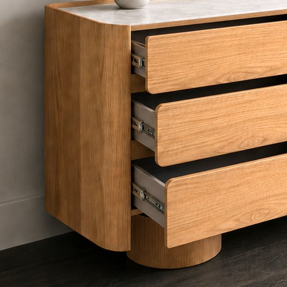 ULRIKA Minimalist Pedestal Chest