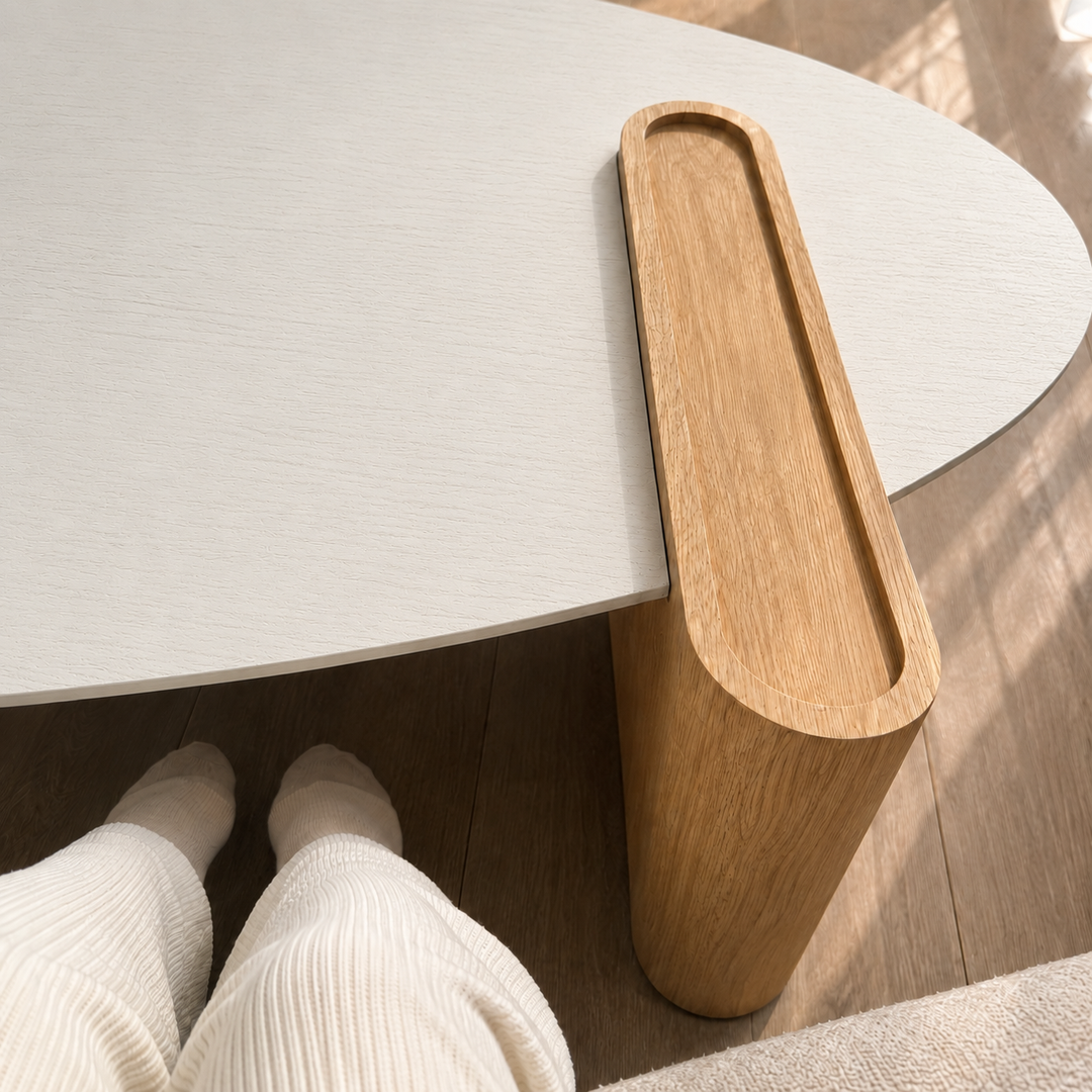 SIGRID White Oak Coffee Table