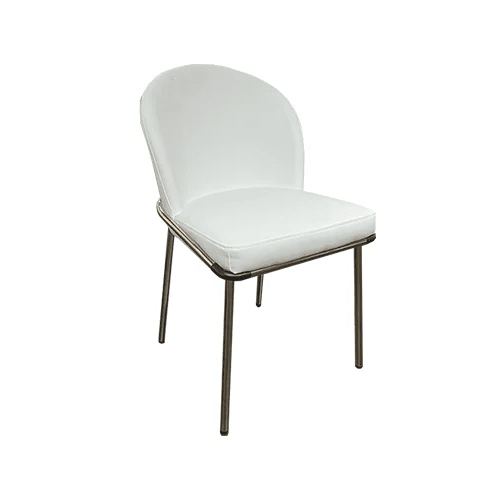 PICALLO Leathaire Dining Chair White