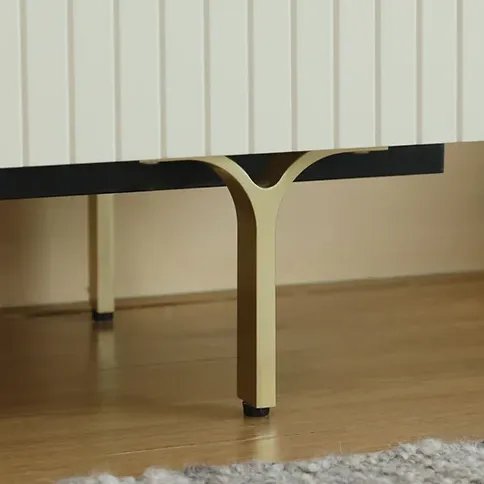 AMELIA Vintage White Coffee Table