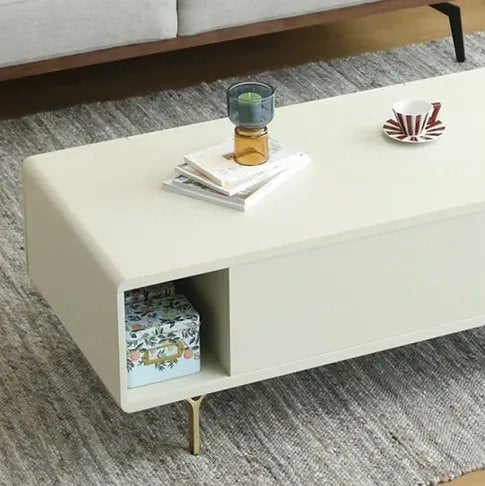 AMELIA Vintage White Coffee Table