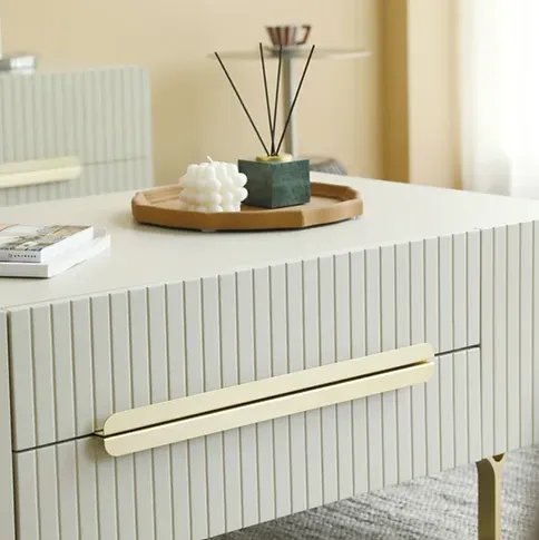AMELIA Vintage White Coffee Table
