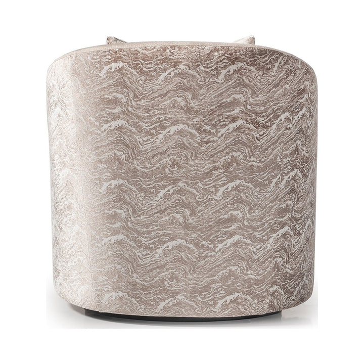 CARMELA Almond Gold Accent Chair - Michael Amini