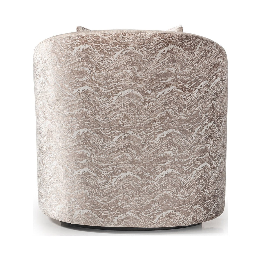 CARMELA Almond Gold Accent Chair - Michael Amini