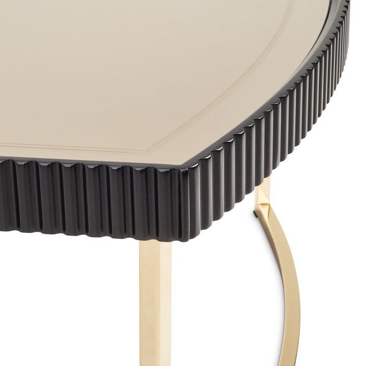 LISBON Black Coffee Table - Michael Amini