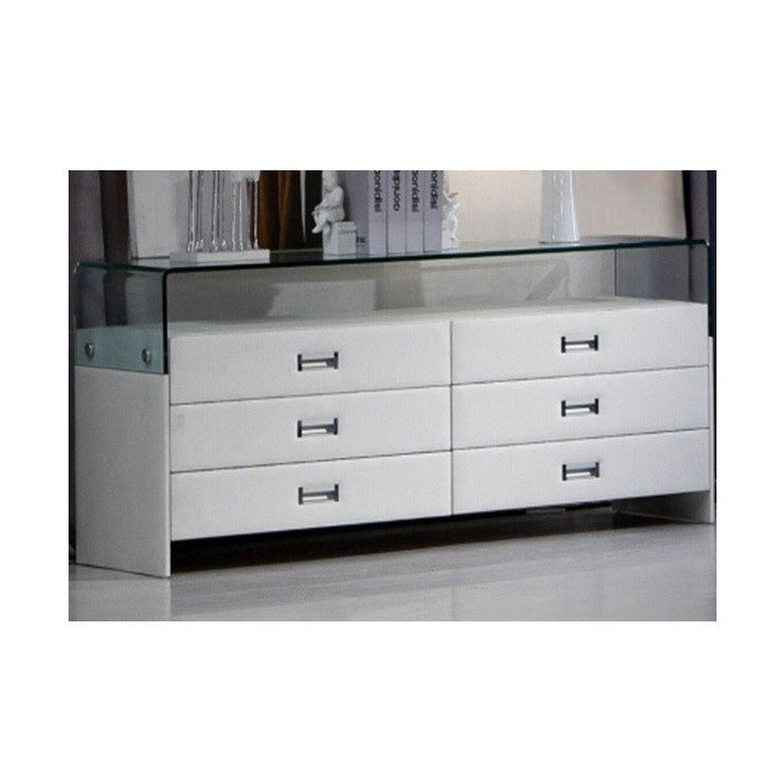 LUCIA Glass Top Display Dresser