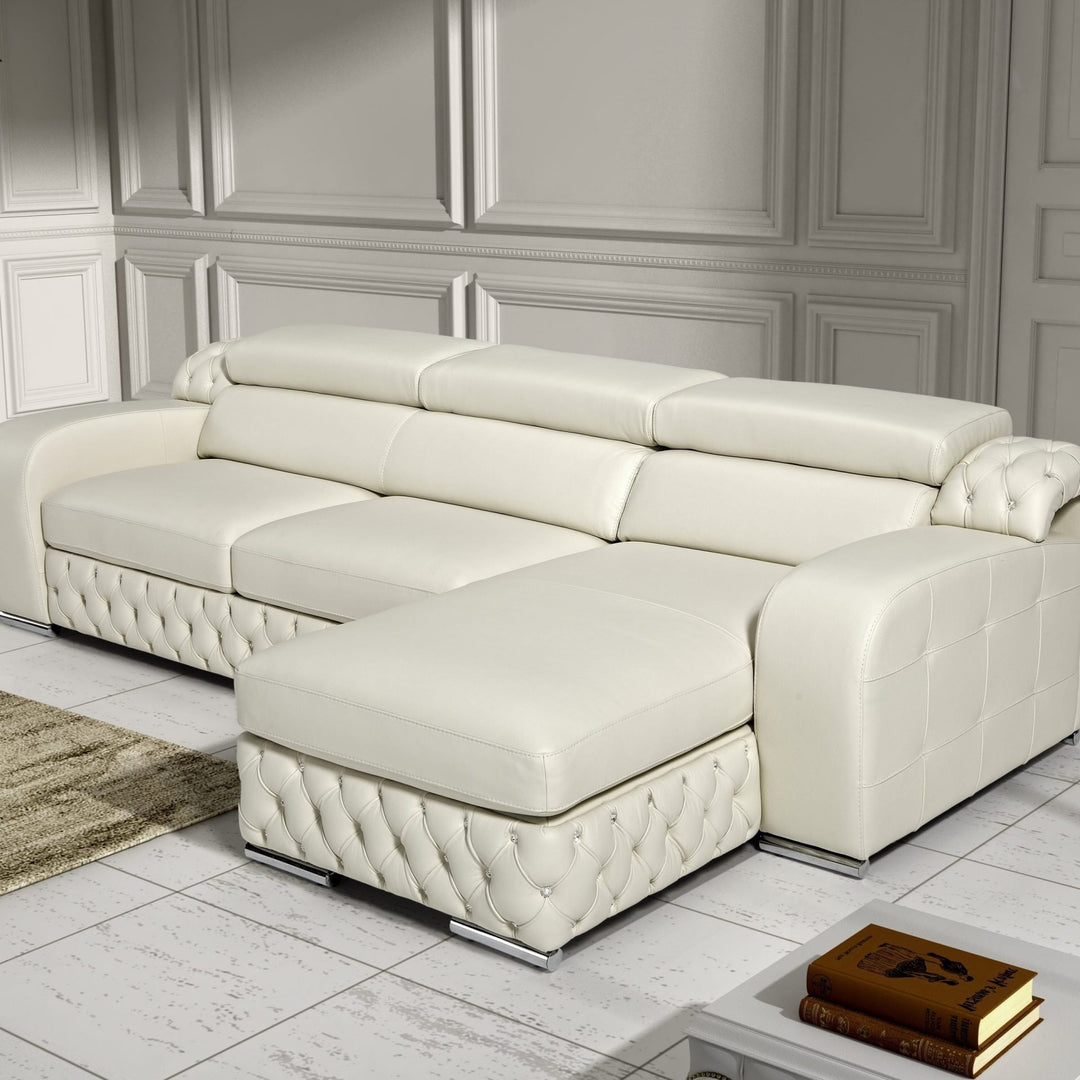 ASTER Full Leather Sliding Sectional - NT Concepts Italia