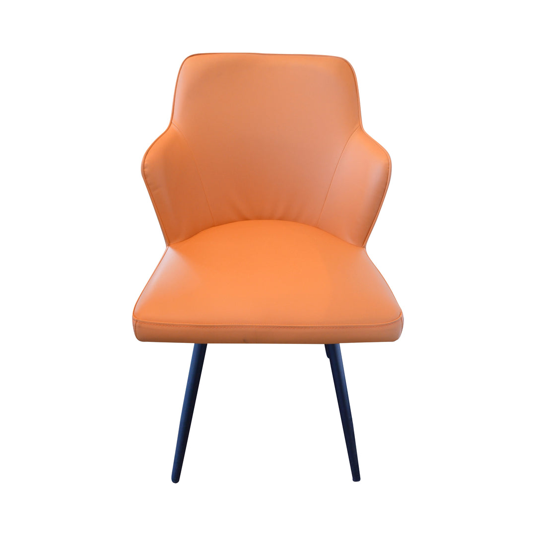 SULTRA Curved Back Dining Chair Orange