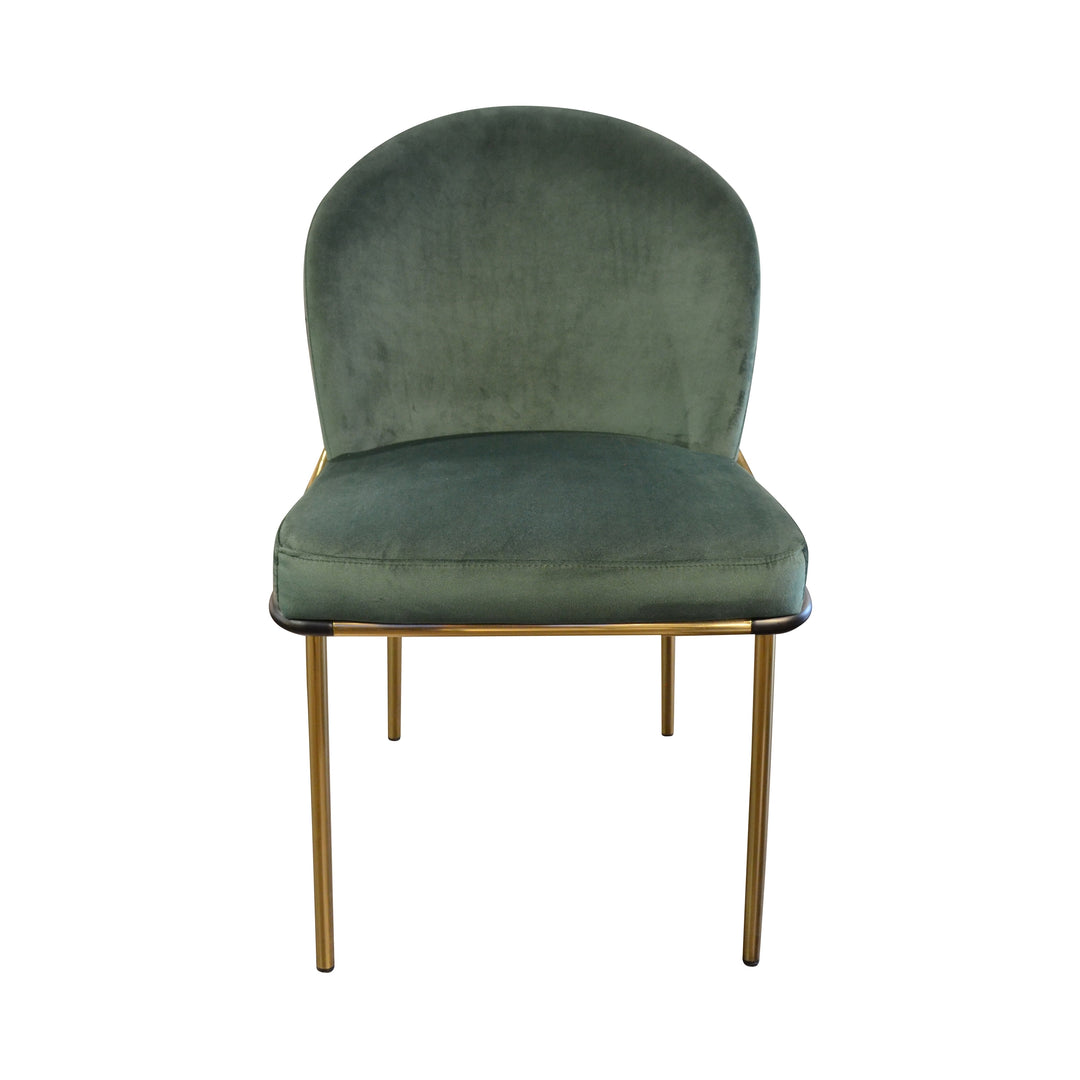 PICALLO Velvet Dining Chair Green