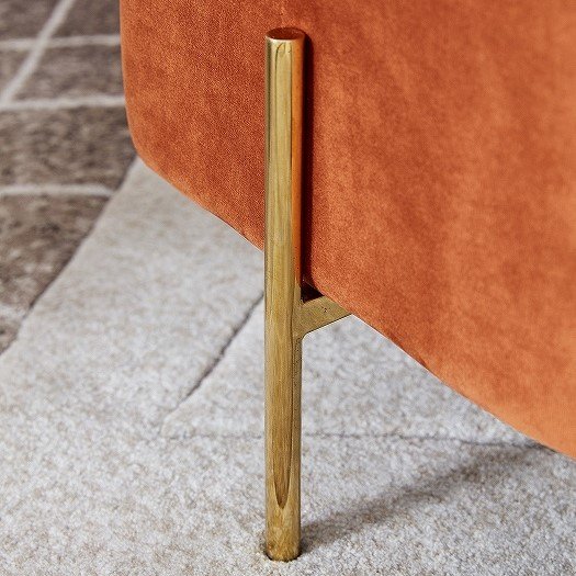 FLORENCE Velvet Stool