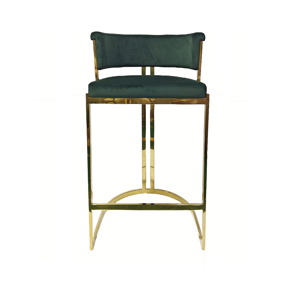 ORION Velvet Bar Stool