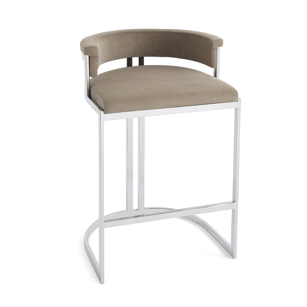 ORION Contemporary Counter Stool in Multiple Finishes