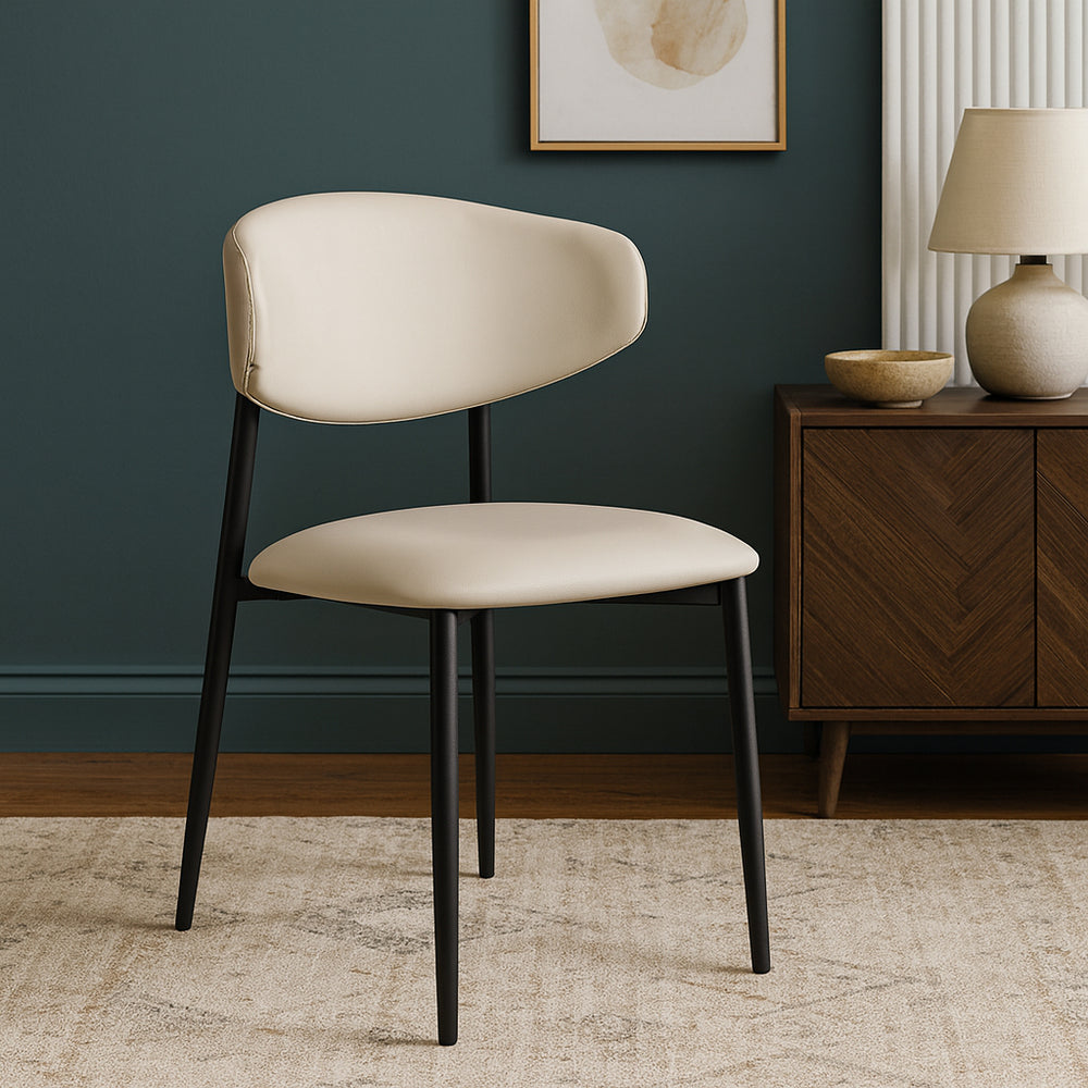 RENIRA Minimalist Upholstered Dining Chair