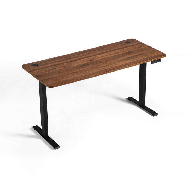 FINN Adjustable Electric Walnut Standing Desk