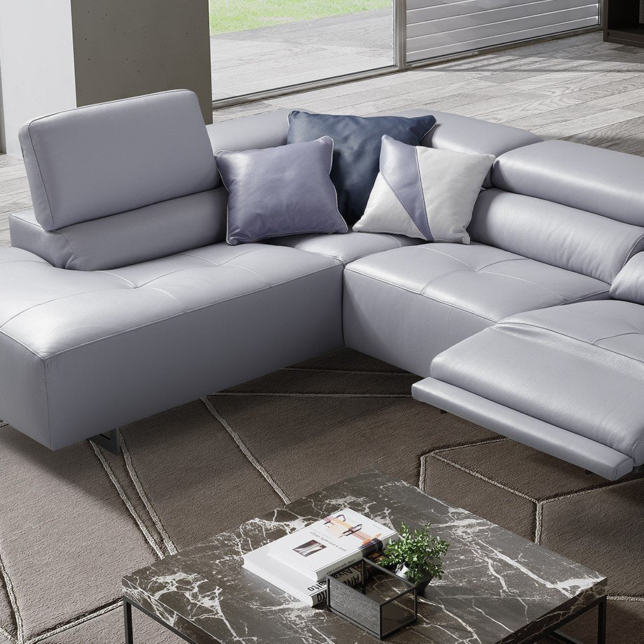 BROOKLYN Full Leather Power Motion Sectional – NT Concepts Italia