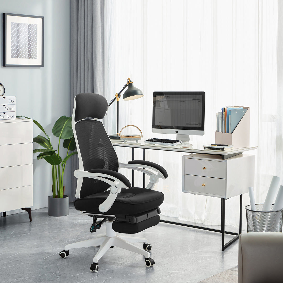 LEAH Office Chair with Footrest