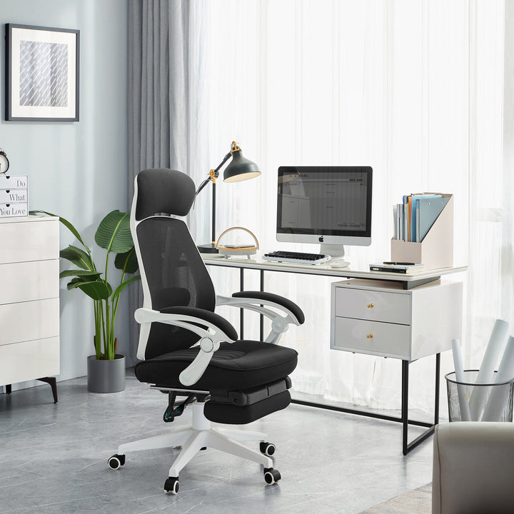 LEAH Office Chair with Footrest