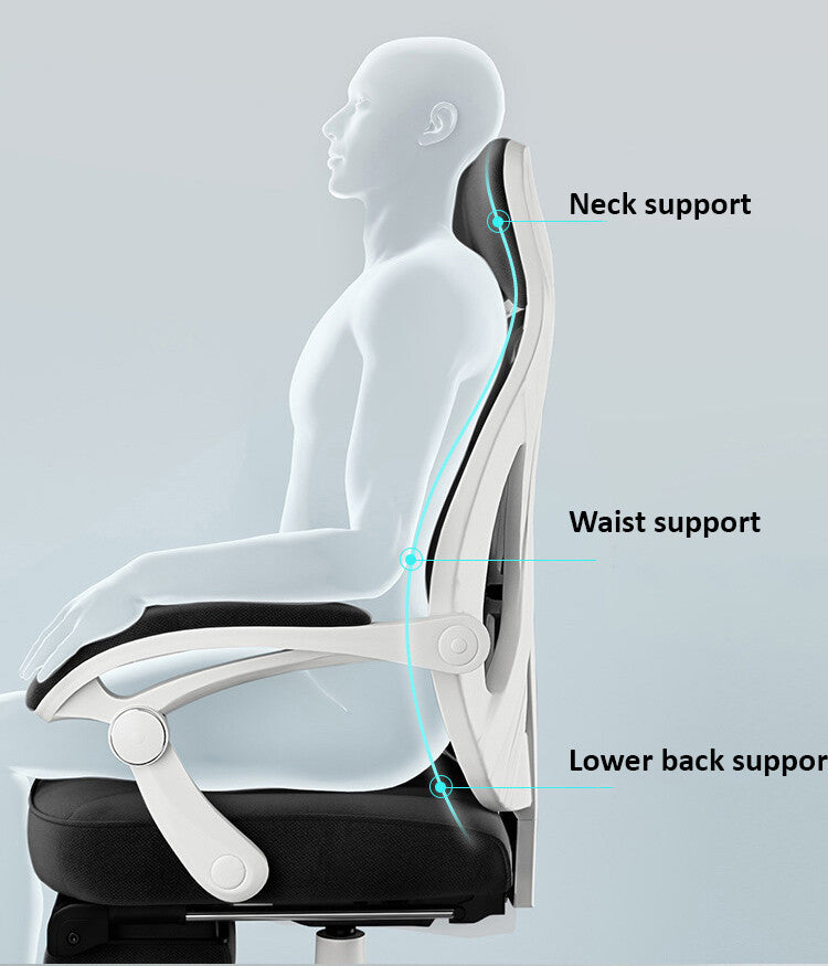 LEAH Gaming Chair with Footrest