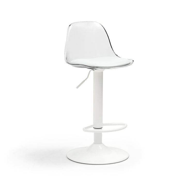 ELLA Transparent Counter Stool Transparent