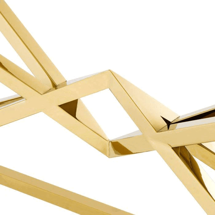 DOHA Tempered Glass Console Table