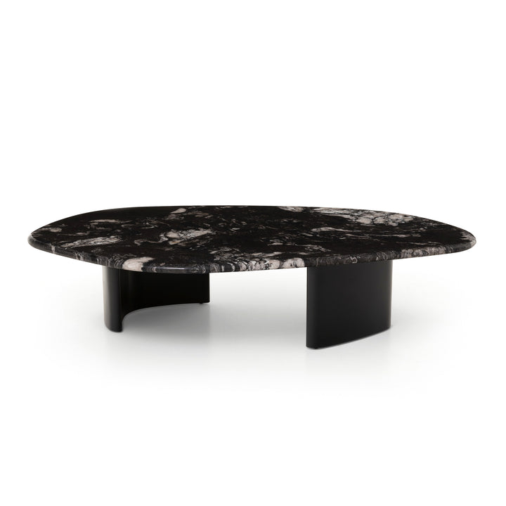 CRESCENT MOON Universe Gold Marble Coffee Table