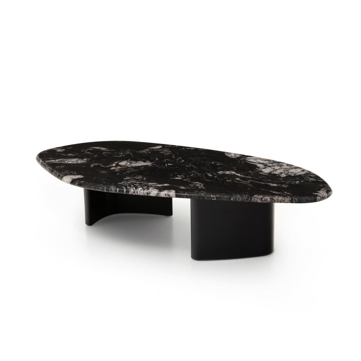 CRESCENT MOON Universe Gold Marble Coffee Table