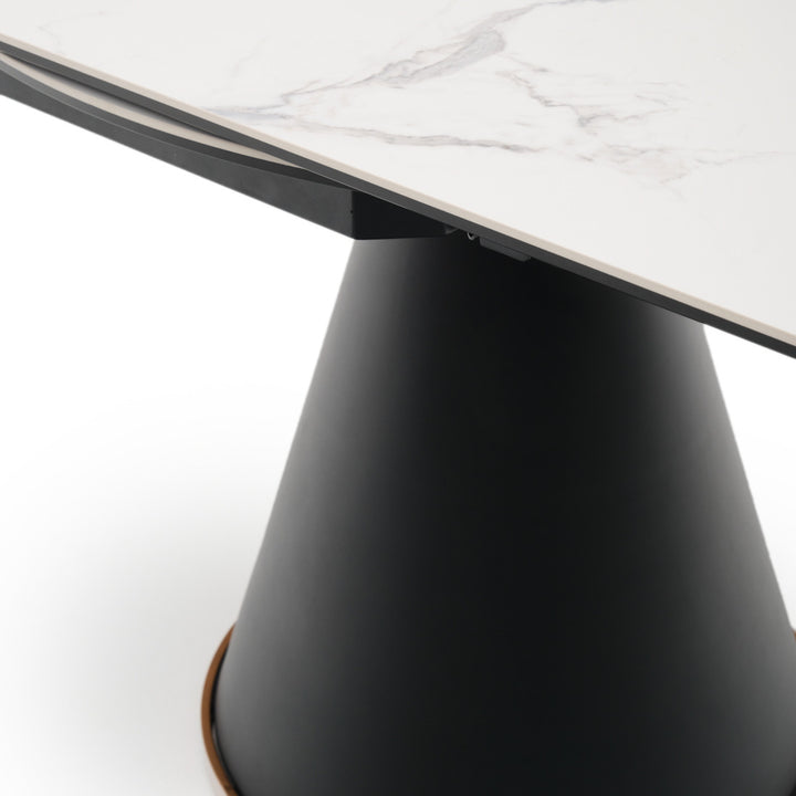 CISCO Ceramic Extendable Dining Table