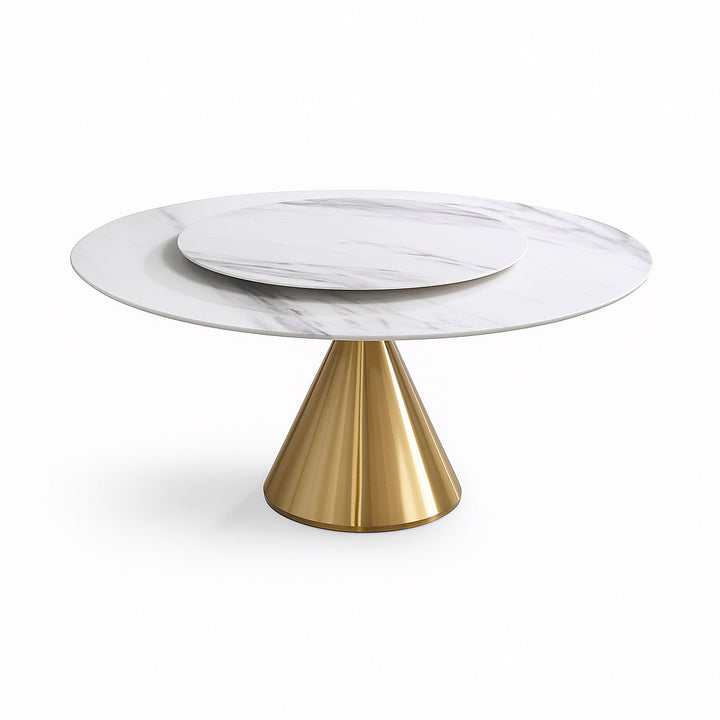 CRESSIDA Marble Round Dining Table
