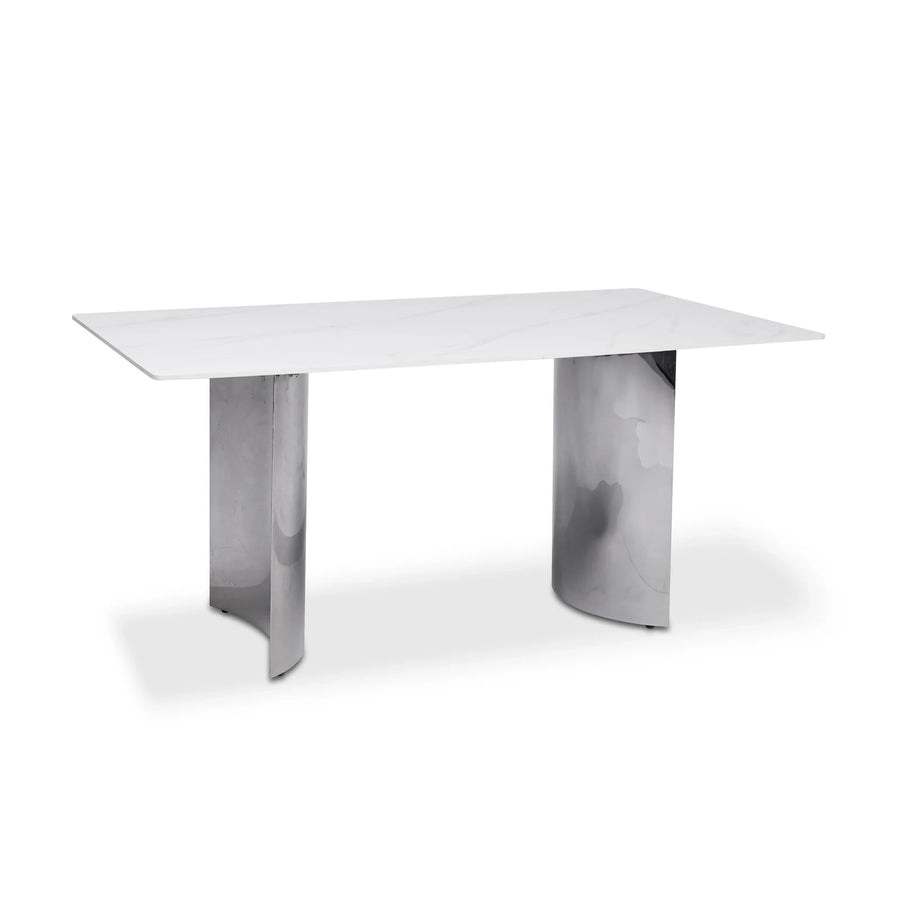 DILLON Chrome Dining Table