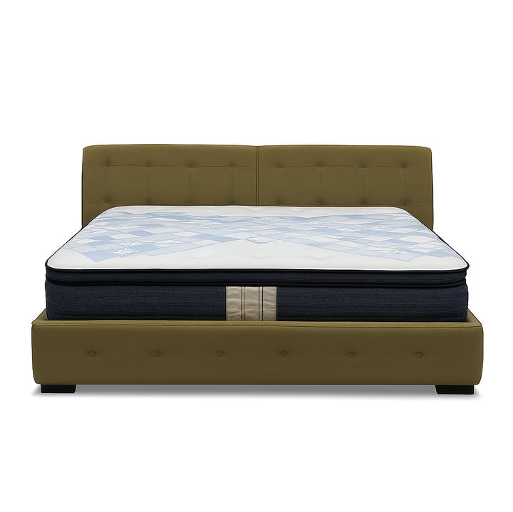 SORREL Olive Green Storage Bed with Lift-Up Base