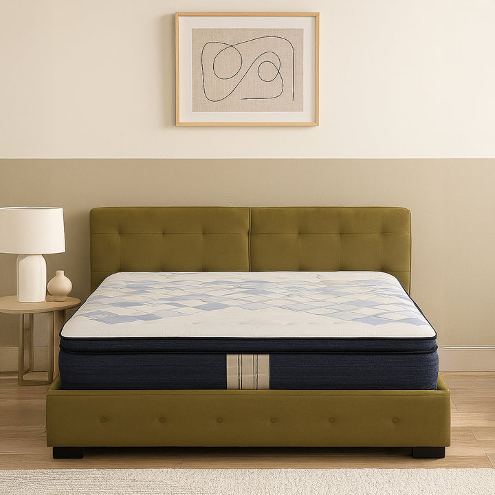 SORREL Olive Green Storage Bed with Lift-Up Base
