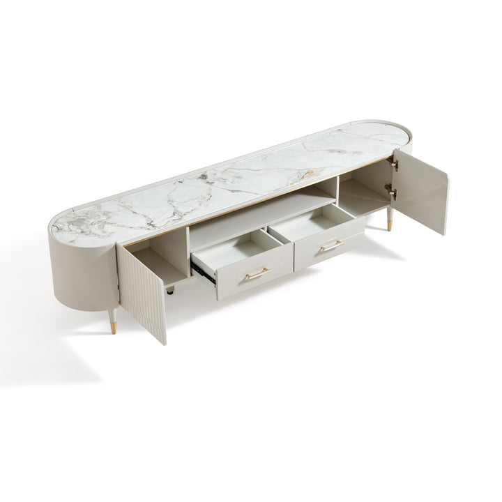LOGAN Sintered Stone TV Stand