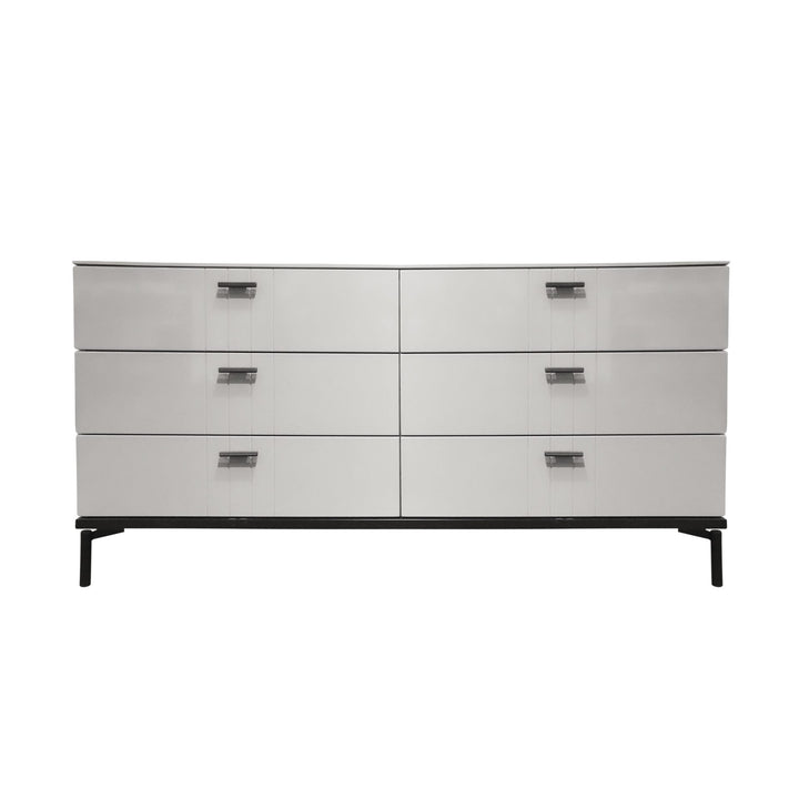 AURORA Light Gray Dresser