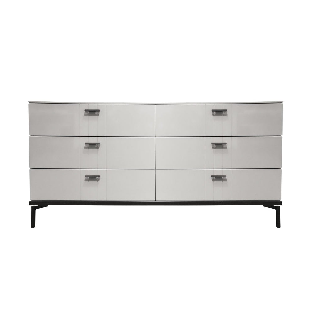 AURORA Light Gray Dresser