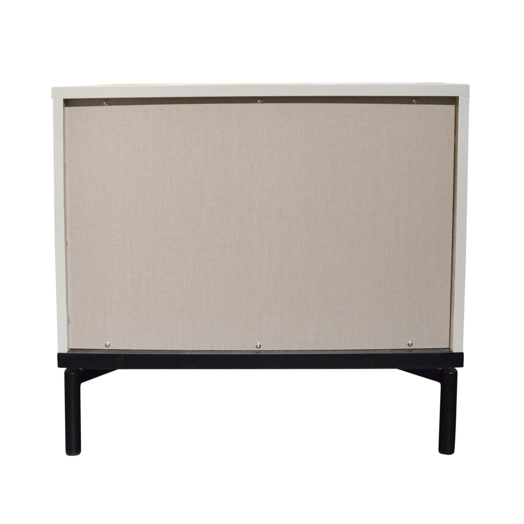 AURORA Light Gray Nightstand
