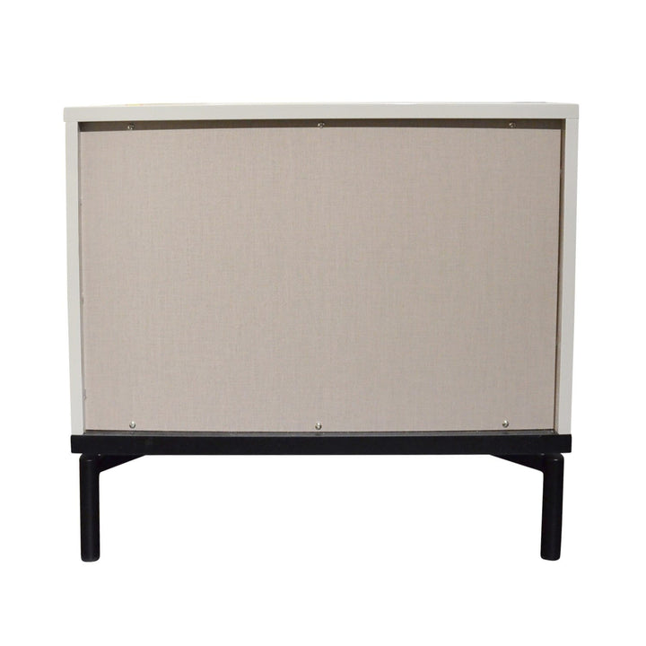AURORA Light Gray Nightstand