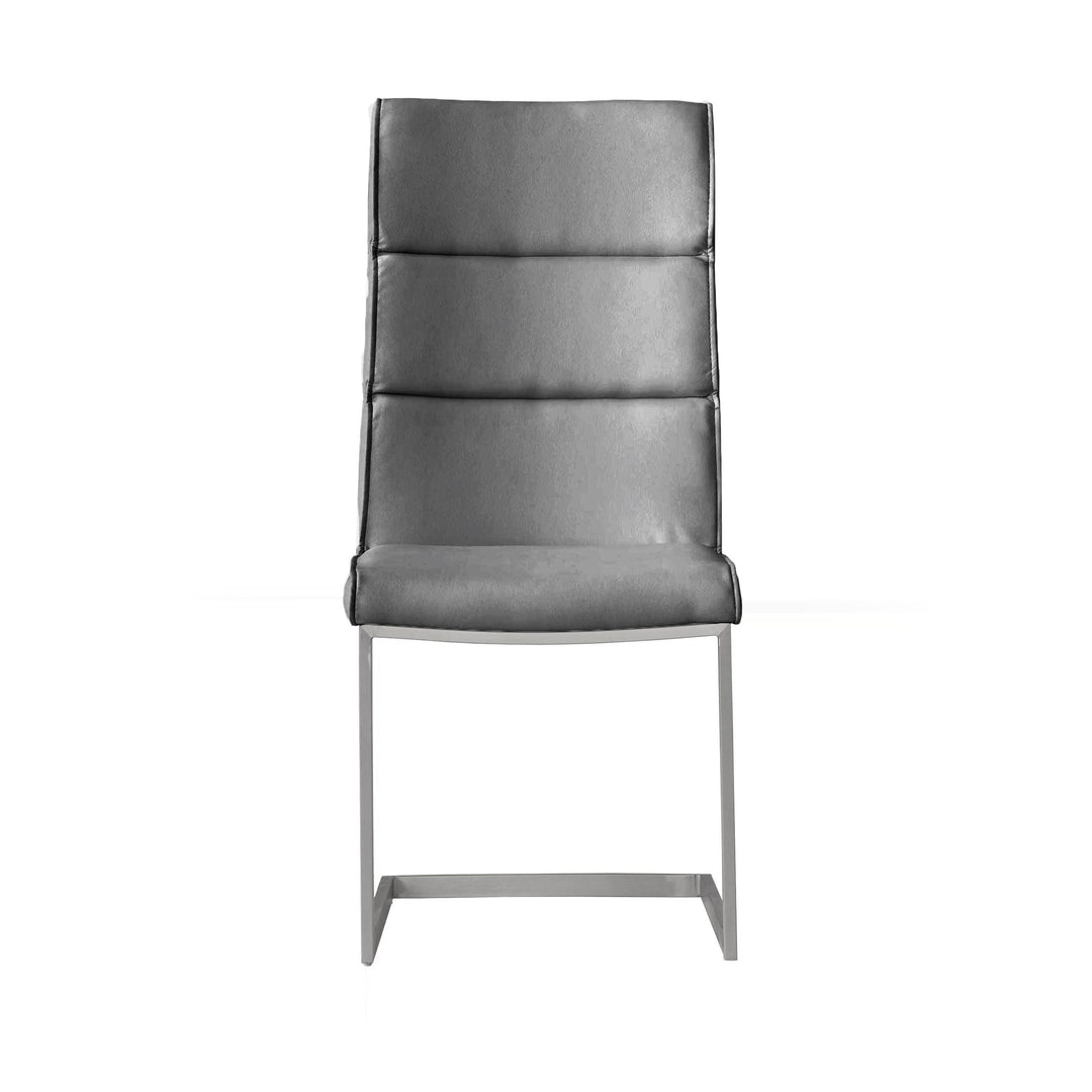 DUOMO Leatherette Dining Chair - Mobital