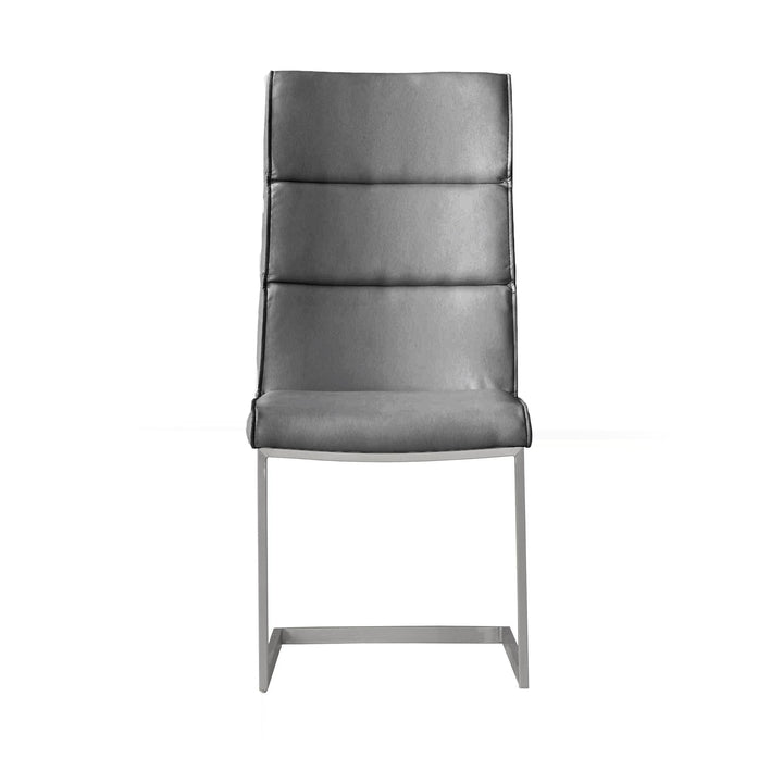 DUOMO Leatherette Dining Chair - Mobital