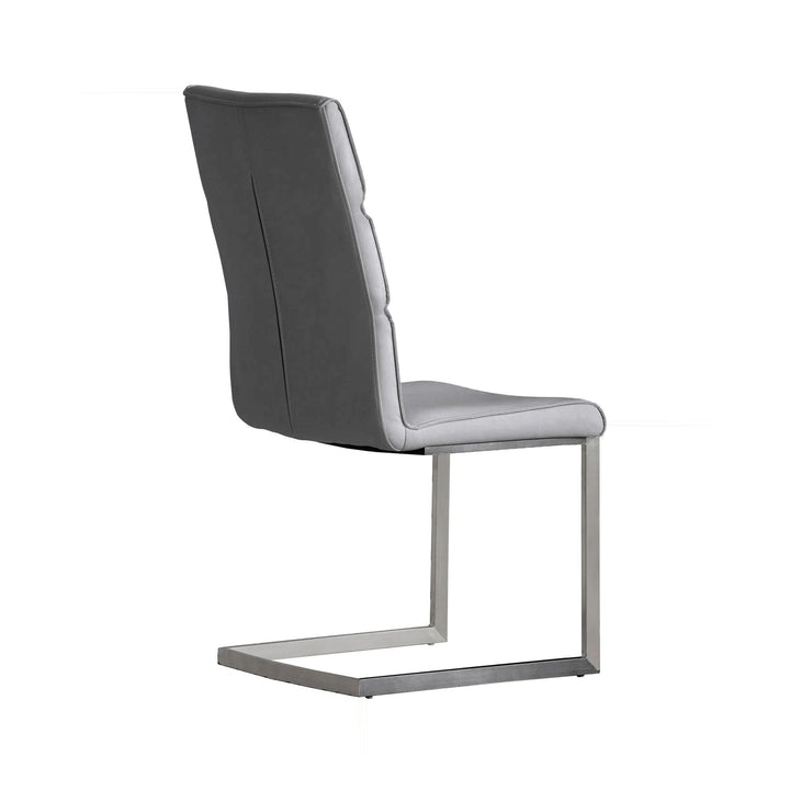 DUOMO Leatherette Dining Chair - Mobital