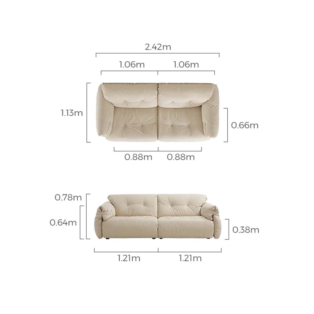 NAOMI Pet Friendly Velvet Sofa