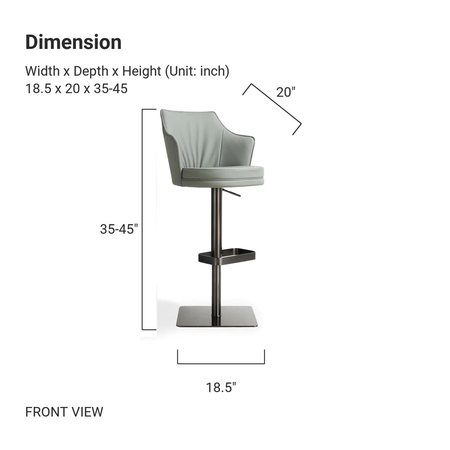 MAXWELL Swivel Bar Stool