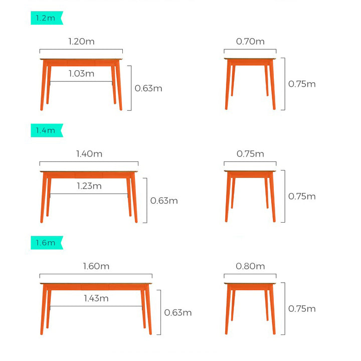 EVELYN Wood Dining Table