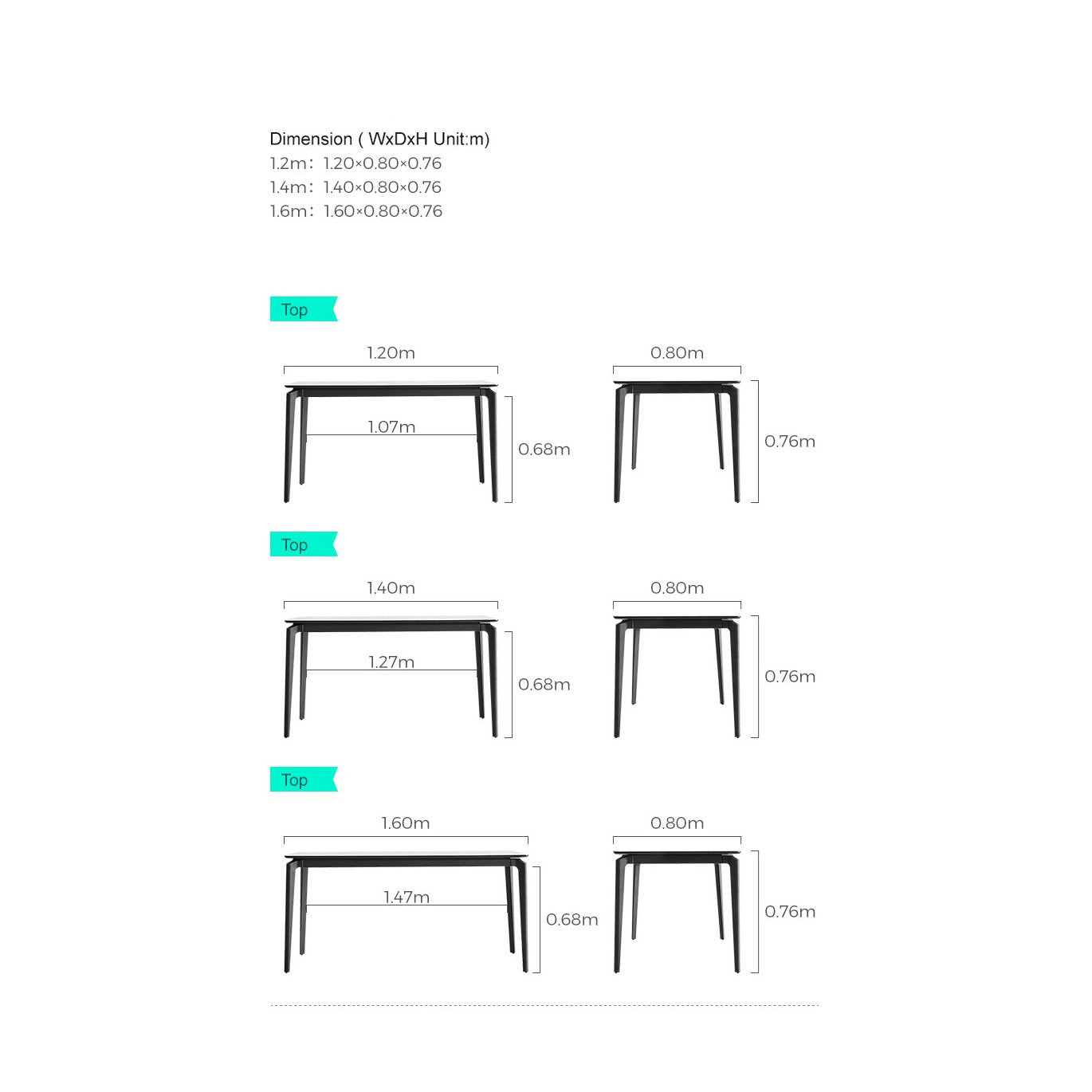 HENRY Sintered Stone Dining Table – Home Quarters Furnishings