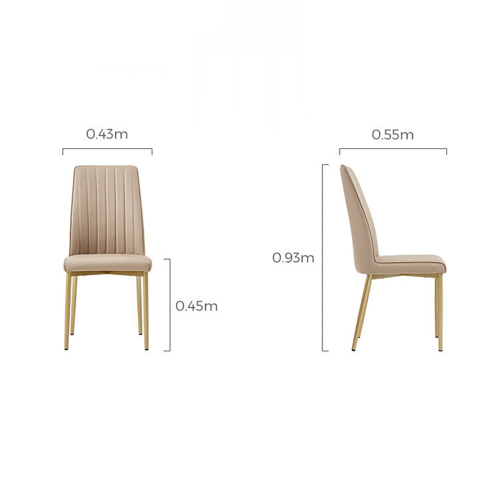 OLIVER High Back Dining Chair