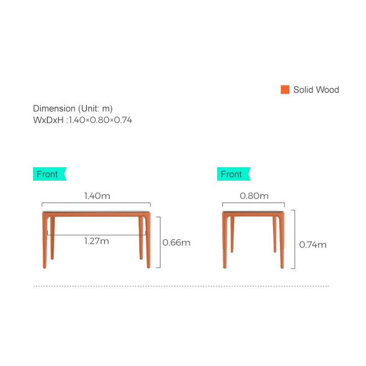 STEN Sintered Stone Dining Table