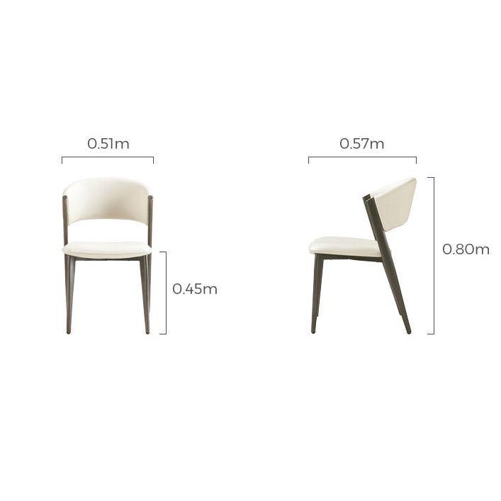 BENNETT Curved Dining Chair
