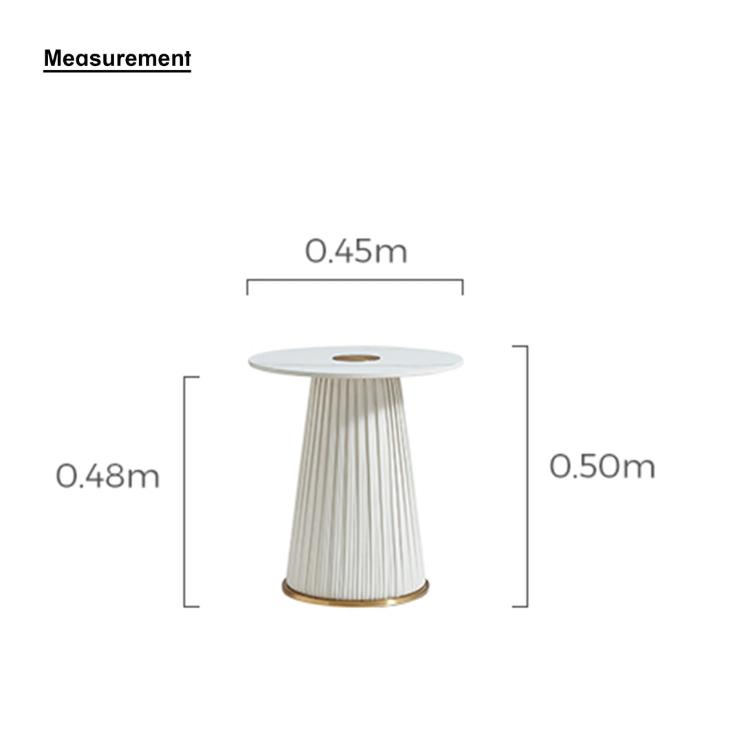 PALLAS Sintered Stone Side Table