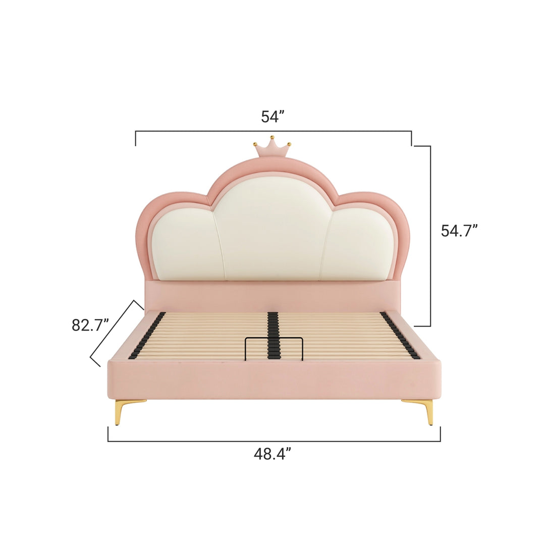 LYDIA Dreamy Pink Double Bed