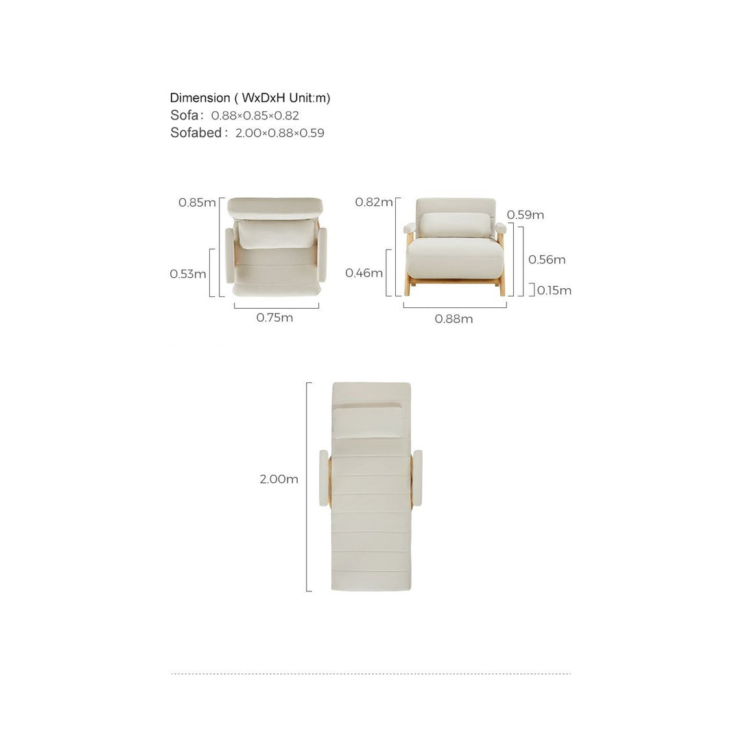 SCARLETT Sleeper Lounge Chair