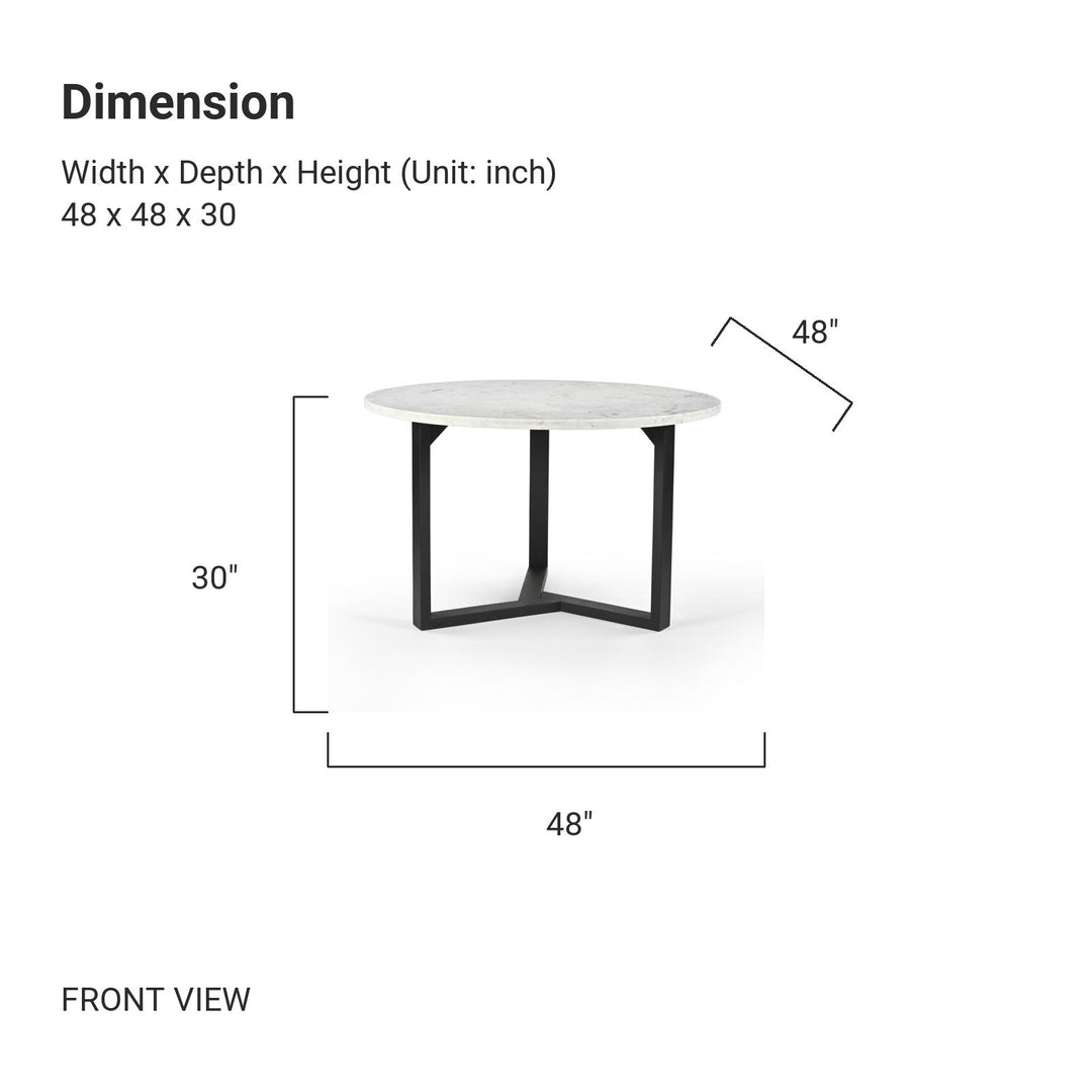 VENTURA Grey Acacia Dining Table